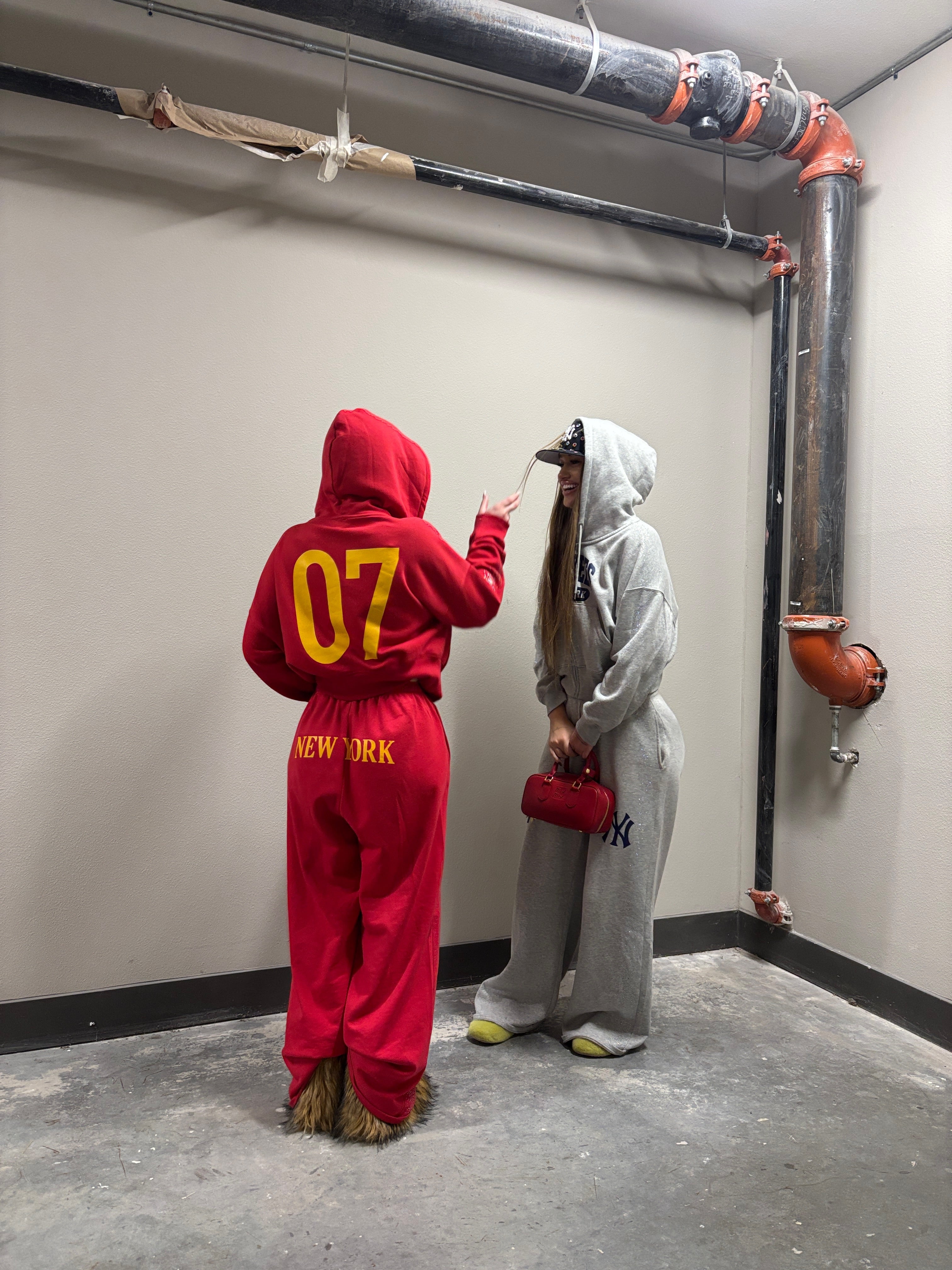 Rhinestone Matching Set University Style