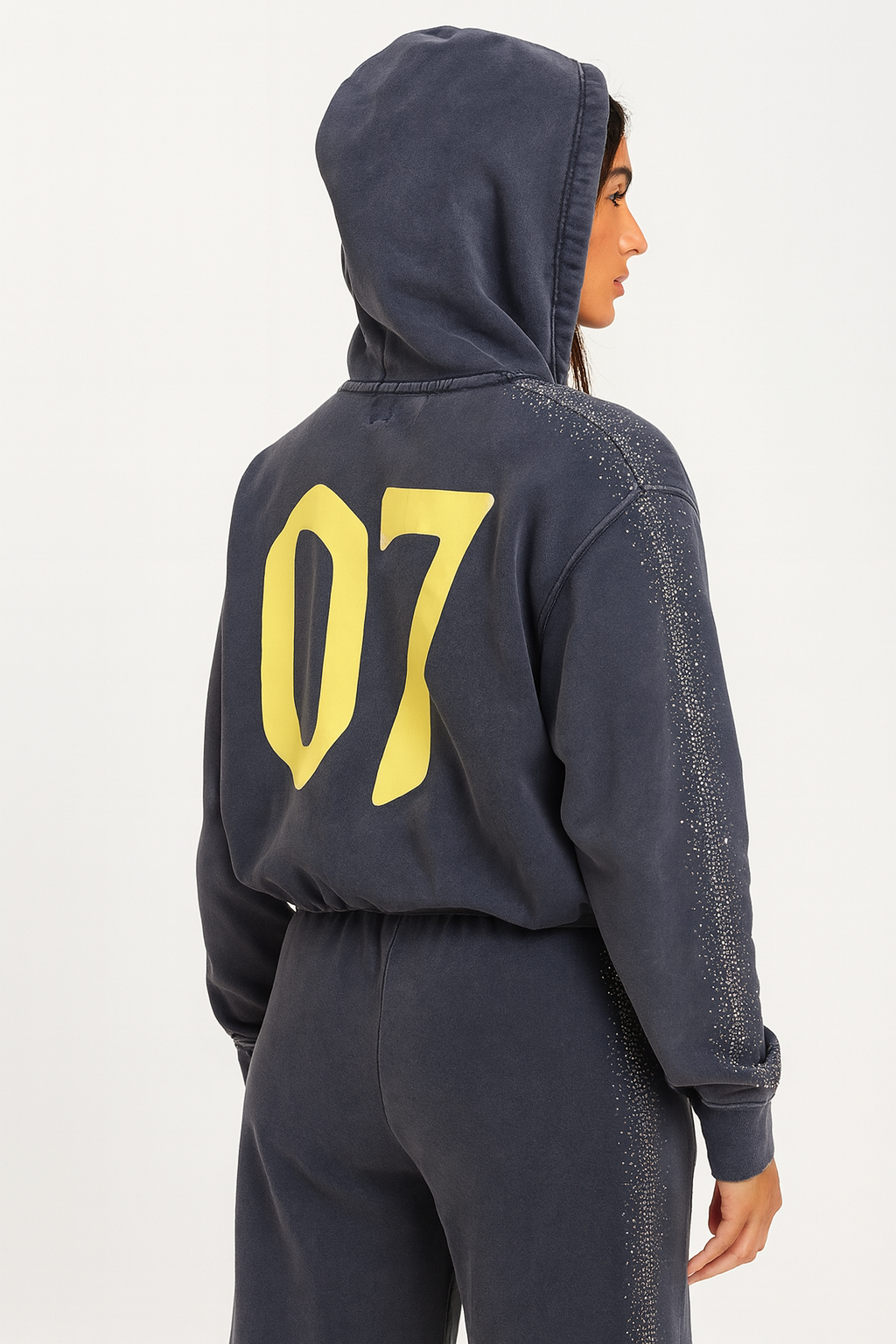 Custom Rhinestone Team Zip Up