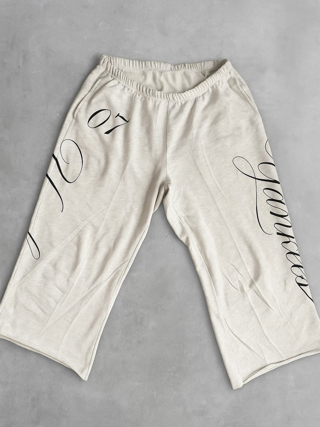 Customized Cursive Sweats
